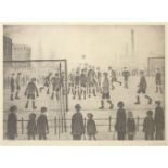 Laurence Stephen Lowry R.A. (British, 1887-1976) The Football Match Offset lithograph, on wove, s...