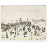Laurence Stephen Lowry R.A. (British, 1887-1976) Ferry Boats Offset lithograph printed in colours...