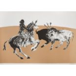 Dame Elisabeth Frink R.A. (British, 1930-1993) Rejoneadora III, from the 'Corrida' series Lithogr...