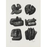 Henry Moore O.M., C.H. (British, 1898-1986) Six Stones Lithograph printed in black, 1973, on wove...