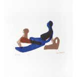 Henry Moore O.M., C.H. (British, 1898-1986) Mother and Child, from 'Shelter Sketchbook' Lithograp...