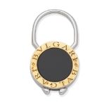 BULGARI: ONYX KEY RING