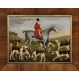After Benjamin Marshall (19th Century) The Earl of Darlington and his Foxhounds (within a rosewo...