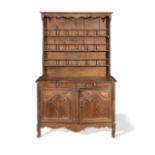 A French provincial walnut dresser Early 19th century and later