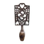 A Welsh early 19th century love spoon