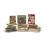 A collection of books on antiques and collecting