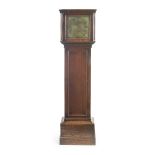 An early 18th century oak thirty hour longcase clock Circa 1700, Norfolk