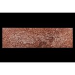 Plaque de stromatolite polie avec support Polished Stromatolite Slab with Stand