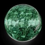 Grande sph&#232;re de malachite Large Malachite Sphere