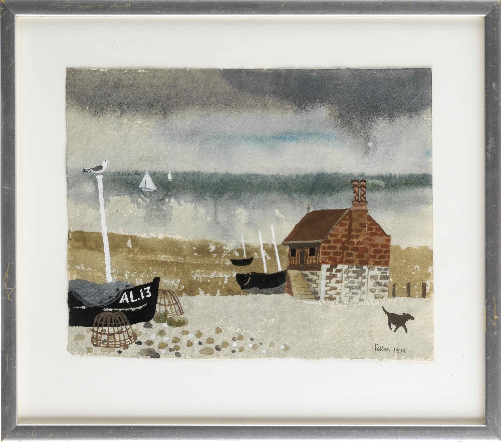 Mary Fedden R.A. (British, 1915-2012) Moot Hall 23 x 29.5 cm. (9 x 11 5/8 in.) - Image 2 of 3