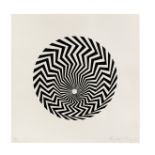 Bridget Riley (British, born 1931) Untitled (based on Primitive Blaze) (published by the artist, ...