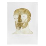 Dame Elisabeth Frink R.A. (British, 1930-1993) Goggled Head (printed at White Ink, with their bli...