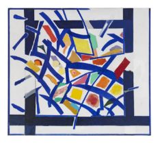 Sandra Blow R.A. (British, 1925-2006) Counter Point 244 x 274 cm. (96 x 108 in.) (unframed)