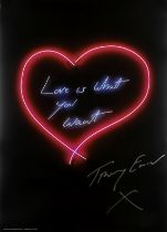 Tracey Emin (British, born 1963) Love Is What You Want (printed and published by Emin Internation...
