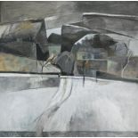 Barbara Rae C.B.E., R.A., R.S.A. (British, born 1943) Winter Quarry 176 x 176 cm. (69 7/8 x 69 7/...