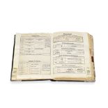 A RARE KRIEGSMARINE SIGNAL BOOK, GERMAN, 1940-1944,