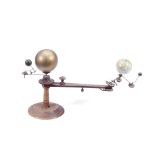 A LAING'S PATENT PLANETARIUM, CANADIAN, LATE 19TH CENTURY,