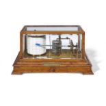 A CARPENTER & WESTLEY CASED BAROGRAPH, ENGLISH, EARLY 20TH CENTURY,