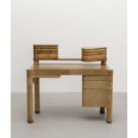 John Makepeace Unique 'fireside' desk, 1980