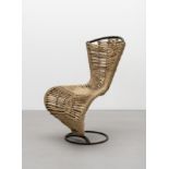 Tom Dixon Early and rare 'S' chair, circa 1988