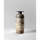 Hans Coper Bottle vase with disc, circa 1957