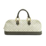 Louis Vuitton: a Khaki Monogram Mini Lin Alma Long 2001 (includes dust bag)