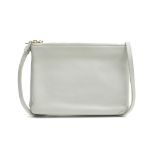 C&#233;line: a Light Grey Lambskin Trio Crossbody Bag 2013 (includes dust bag)