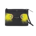 Fendi: a Black Hypnoteyes Mini Crossbody Bag (includes dust bag)