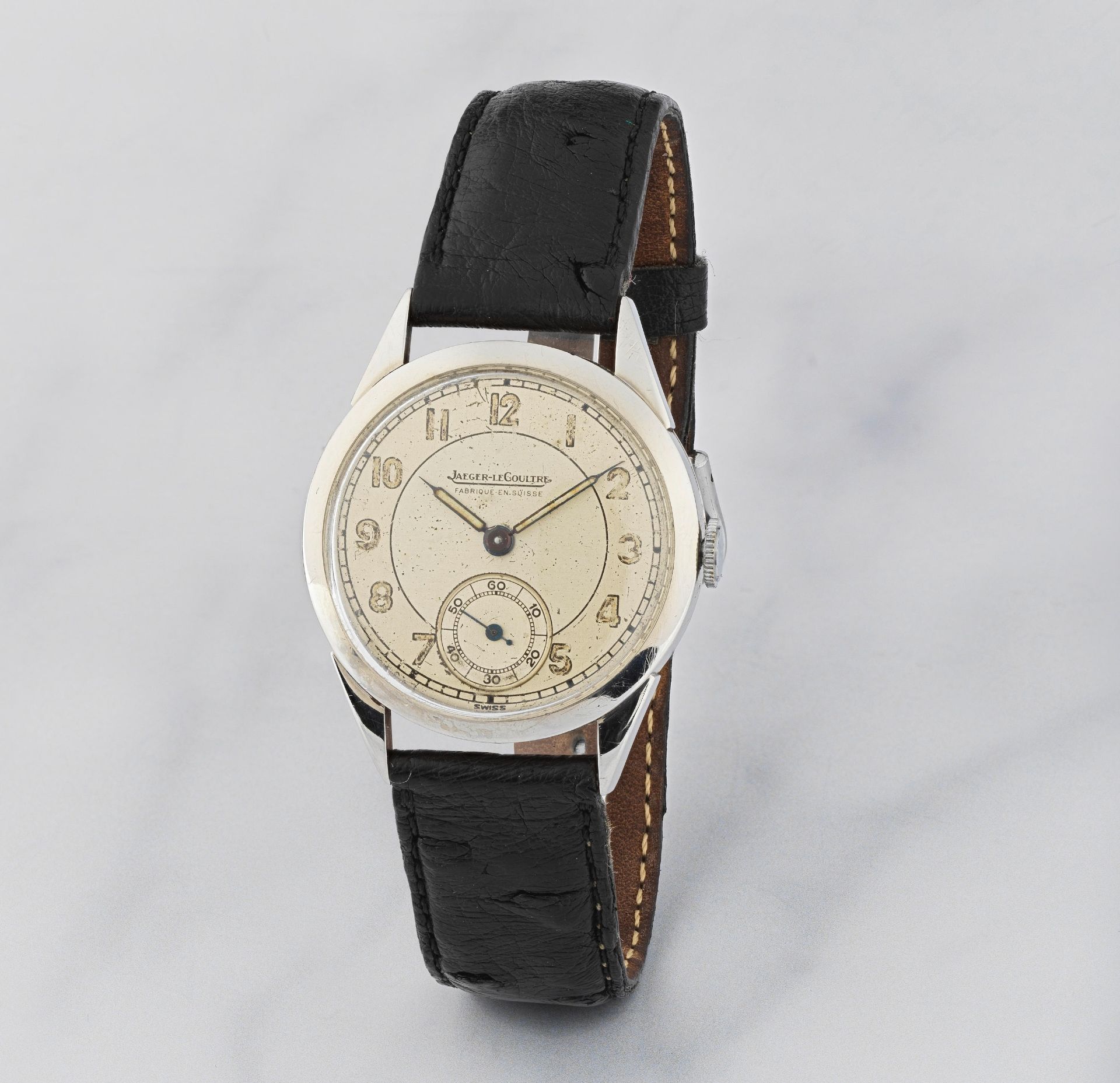 Jaeger-LeCoultre. Montre bracelet en acier mouvement m&#233;canique Jaeger-LeCoultre. A stainless...