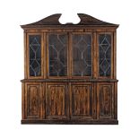 A George IV rosewood library bookcase Circa 1820