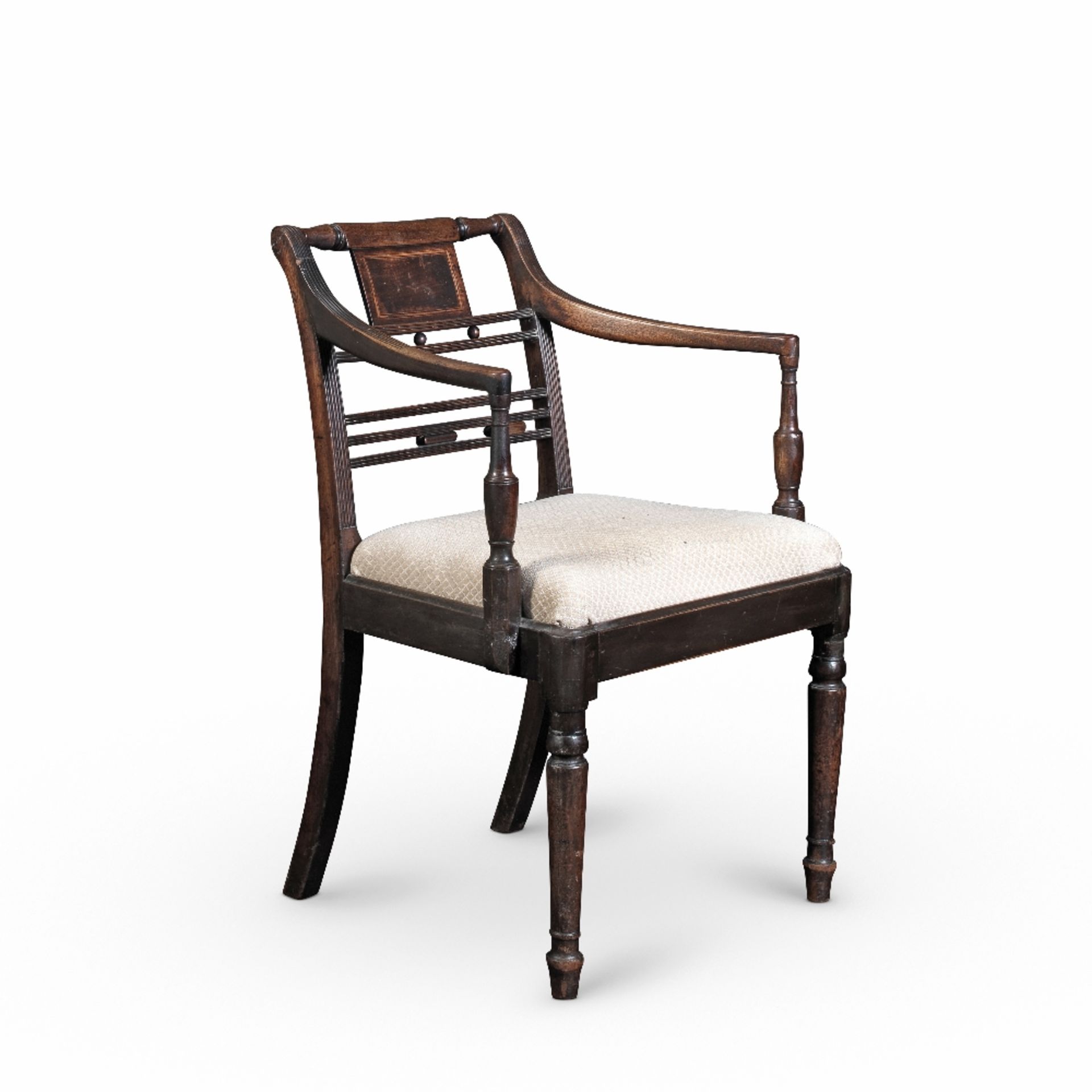 A George II walnut dining chairIn the manner of Giles Grendey (2) - Bild 2 aus 4