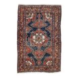 A Hamadan rug West Persia 201cm x 132cm (79in x 52in)