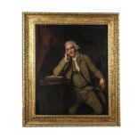 Studio of Joseph Wright of Derby (British, 1734-1797) Portrait of Jedediah Strutt, three-quarter-...