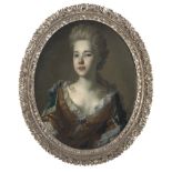 Circle of Johannes Kerseboom (British, circa 1679-circa 1707) Portrait of Miss Coningsby, half-le...