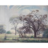 Jacob Hendrik Pierneef (South African, 1886-1957) Landscape (framed)