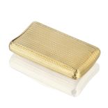 A 19th century Dutch 20 carat gold snuff box Barend Enzering, Amsterdam 1823