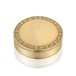 A 19th century Swiss gold snuff box Alexander Magnin, Geneva