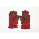 A set of Barry Sheene race worn gloves ((2))