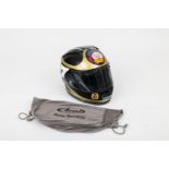 A Barry Sheene race worn Arai helmet