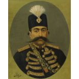Muzaffar al-Din Shah Qajar (reg. 1896-1907) Qajar Persia, circa 1900