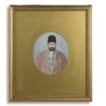 A Qajar minister Qajar Persia, circa 1880