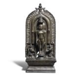 A Jain brass shrine Karnataka, 17th Century