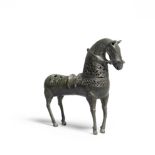 A Khorasan bronze incense burner in the form of a horse Persia, 11th/ 12th Century