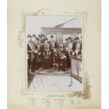 An album of photographs commemorating the visit of Muzaffar al-Din Shah Qajar to the Ottoman Cour...