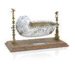 A LATE VICTORIAN SILVER CRADLE By Edward and Son, Glasgow, 1899