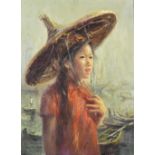 WAI MING (BORN 1938) Fisherwoman