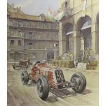 Michael Wright (British, 1935- ), '1935 Circuit of Biella',