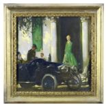 Attributed to Ambrose McEvoy (1878-1927) 'Rolls-Royce - The Best Car in the World',