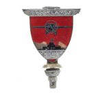 A Brooklands Flying Club member's enamel badge, circa 1930,