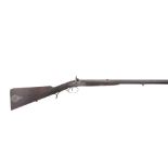 A Cased .500 (32-Bore) Percussion D.B. Sporting Rifle